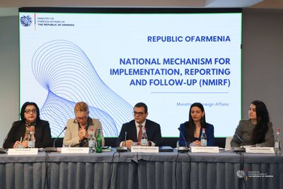 Presentation of Armenia’s National Report for the Fourth Cycle of the UN Universal Periodic Review